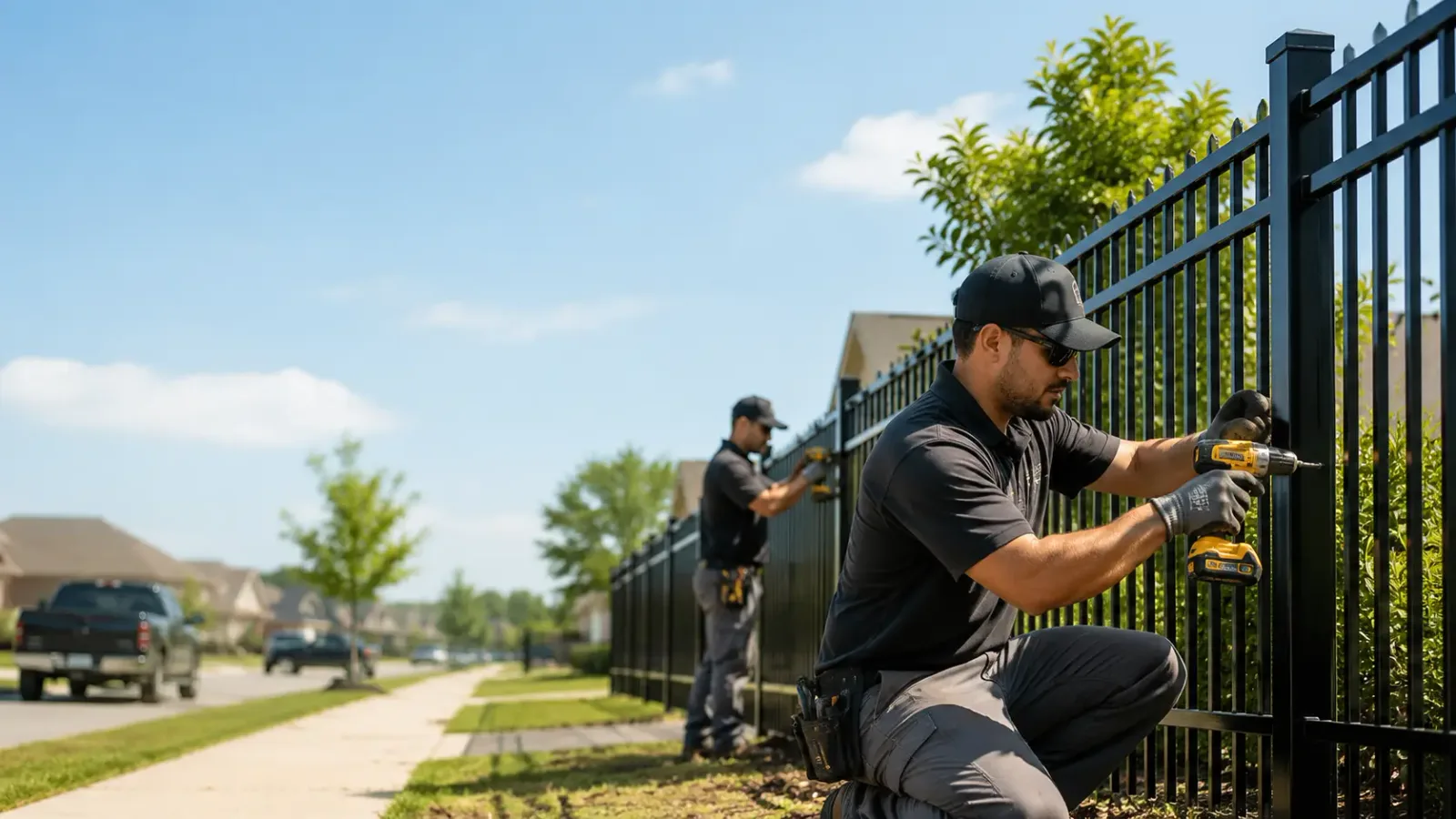 Metal Fence Installation in Swords Creek, VA